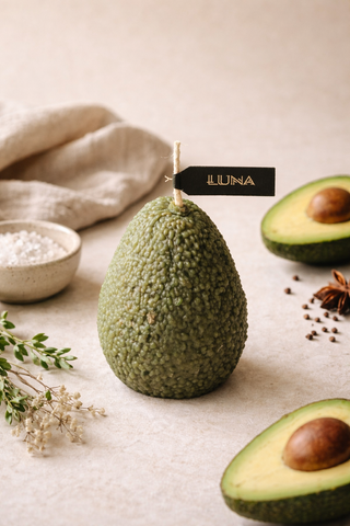 Avocado Candle 🥑 &ndash; Beeswax Handmade Candle, SV-AVO-VV