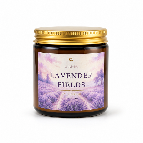 levandulova-sojova-svicka-lavender-fields-120ml, LUNA-LAV-120