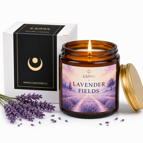 levandulova-sojova-svicka-lavender-fields-120ml, LUNA-LAV-120