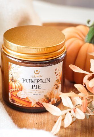 Pumpkin Pie Soy Candle, SV-PMP-120