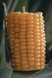 Corn Candle &ndash; Handmade Beeswax Candle