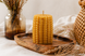 Corn Candle &ndash; Handmade Beeswax Candle