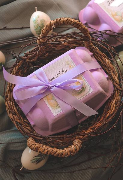 Egg Candles &ndash; Spring Decorative Candle Set (6 pcs)