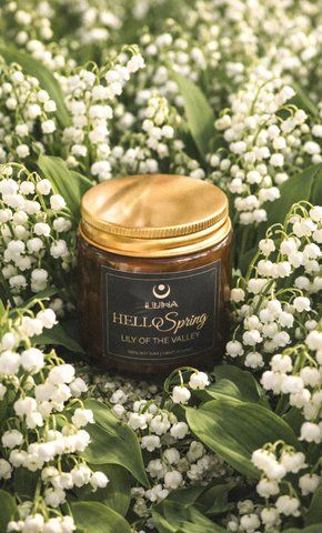 Soy Candle Lily of the Valley, SV-LV-120